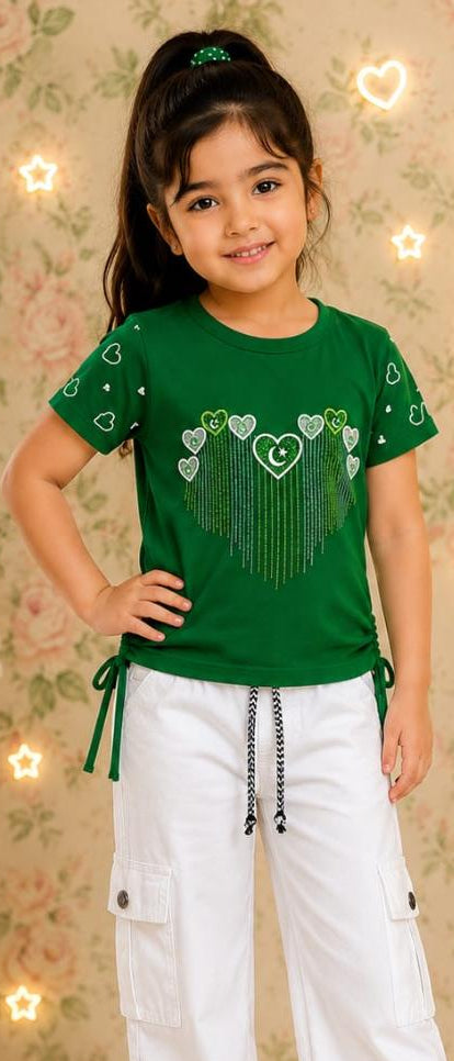 14 August Girls Shirt